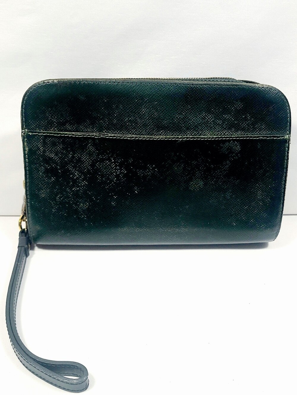 Louis Vuitton Leather Clutch Bag